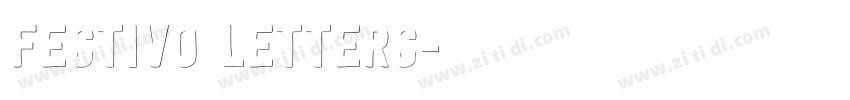 Festivo Letters字体转换 Festivo Letters字体转换